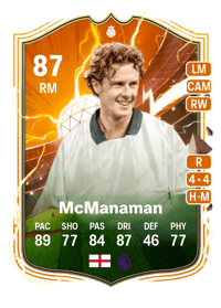 Steve McManaman UT Heroes 87 OVR