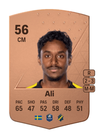 Abdihakin Ali Common 56 OVR