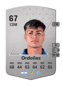 Christian Ordoñez Common 67 OVR