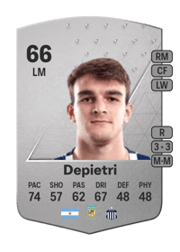 Valentín Depietri Common 66 OVR