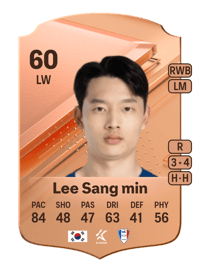 Lee Sang min Rare 60 OVR