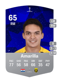 Rodrigo Amarilla CONMEBOL Sudamericana 65 OVR
