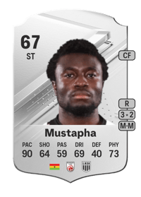 Ibrahim Mustapha Rare 67 OVR