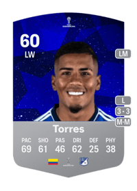 Juan David Torres CONMEBOL Sudamericana 60 OVR