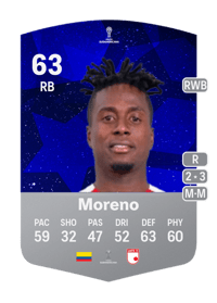 Carlos Alberto Moreno CONMEBOL Sudamericana 63 OVR