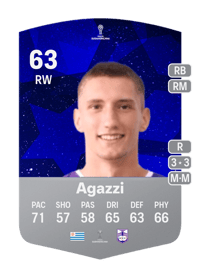 Lucas Agazzi CONMEBOL Sudamericana 63 OVR