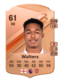Reuell Walters Rare 61 OVR