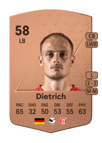 Tim-Justin Dietrich Common 58 OVR