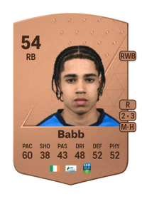 Daniel Babb Common 54 OVR