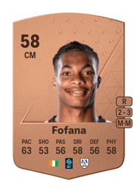 Ibrahim Fofana Common 58 OVR
