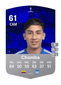 Tommy Chamba CONMEBOL Sudamericana 61 OVR