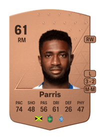 Kaheem Parris Common 61 OVR