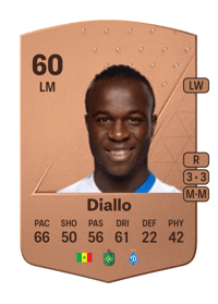 Samba Diallo Common 60 OVR