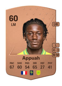 Stredair Appuah Common 60 OVR