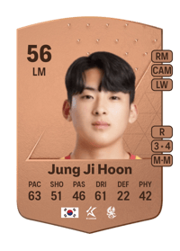 Jung Ji Hoon Common 56 OVR