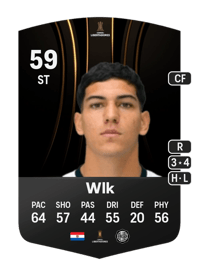 Allan Wlk CONMEBOL Libertadores 59 OVR