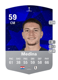 Gustavo Medina CONMEBOL Sudamericana 59 OVR