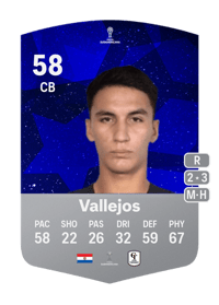 Javier Vallejos CONMEBOL Sudamericana 58 OVR