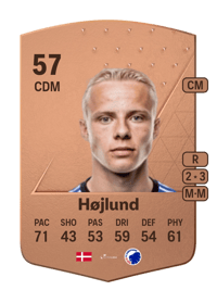 Oscar Højlund Common 57 OVR