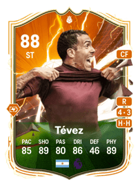 Carlos Tévez UT Heroes 88 OVR