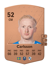 Pontus Carlsson Common 52 OVR