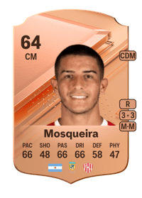 Joaquín Mosqueira Rare 64 OVR