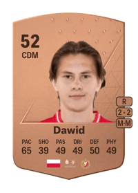 Ignacy Dawid Common 52 OVR