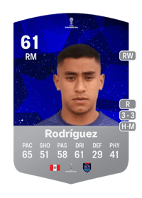 Nahuel Rodríguez CONMEBOL Sudamericana 61 OVR