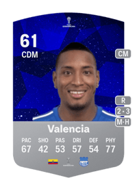 Cristhian Valencia CONMEBOL Sudamericana 61 OVR