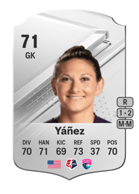 Shae Yáñez Rare 71 OVR