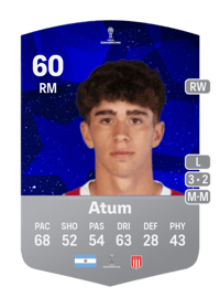 Axel Atum CONMEBOL Sudamericana 60 OVR