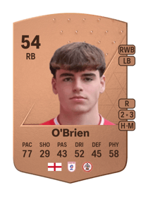 Connor O'Brien Common 54 OVR