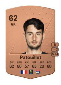 Mathieu Patouillet Common 62 OVR