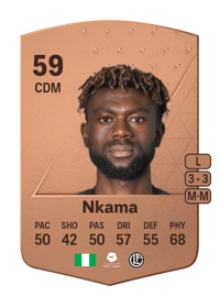 Chinwendu Johan Nkama Common 59 OVR