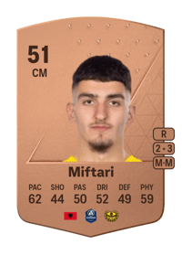 Argjend Miftari Common 51 OVR