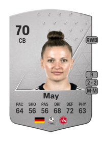 Jessica May Common 70 OVR