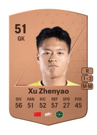 Xu Zhenyao Common 51 OVR