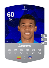 Jaime Acosta CONMEBOL Sudamericana 60 OVR
