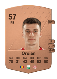 Darius Oroian Common 57 OVR