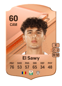 Omar El Sawy Rare 60 OVR