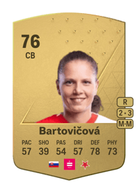 Diana Bartovičová Common 76 OVR
