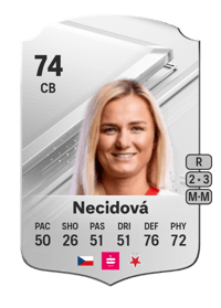 Simona Necidová Rare 74 OVR
