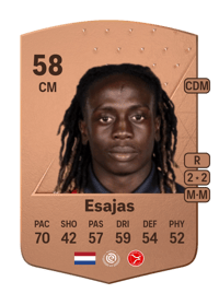 Marcelencio Esajas Common 58 OVR