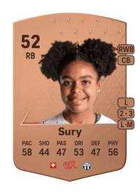 Luisa Sury Common 52 OVR
