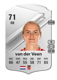 Roos van der Veen Rare 71 OVR