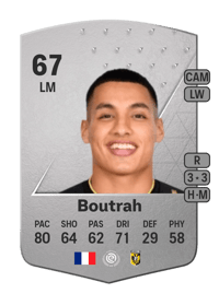 Amine Boutrah Common 67 OVR