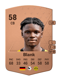 Hendry Blank Common 58 OVR