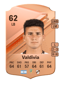Gonzalo Valdivia Rare 62 OVR