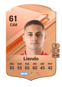 Manuel Liendo Rare 61 OVR