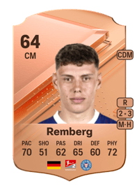 Nicolai Remberg Rare 64 OVR